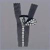 24 Closed
 Rhinestone Zipper